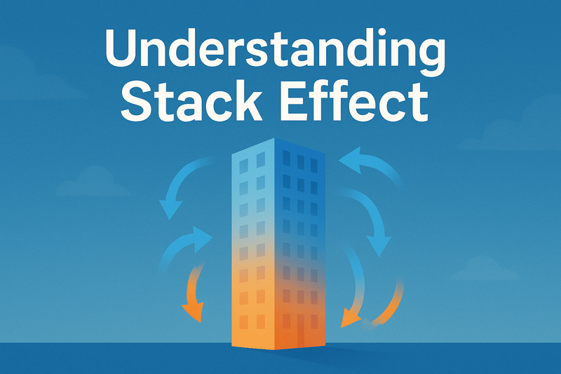 Understanding stack effect graphic